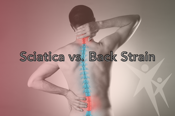 Adult experiencing lower back pain while walking outdoors on the South Shore